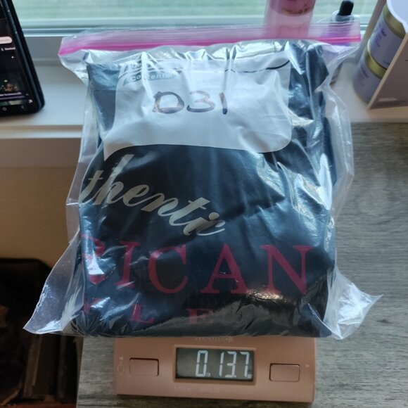 Vintage Eddie Bauer Men’s Windbreaker Jacket Hide Away Hood Navy Medium - Picture 6 of 6